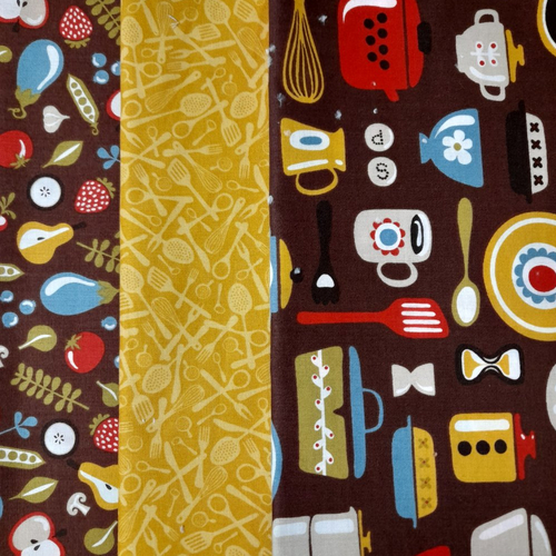 Coupons tissus patchwork assortis