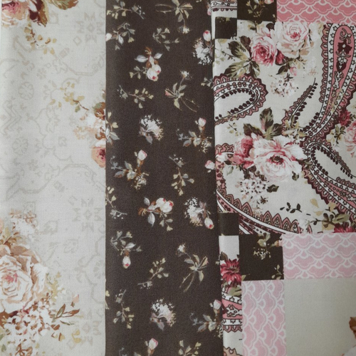 Coupons tissus patchwork assortis
