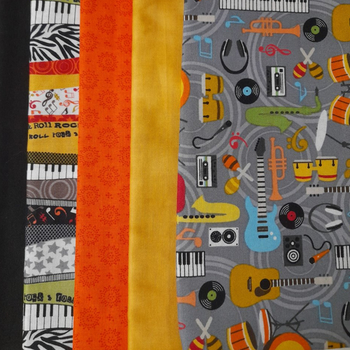 Coupons tissus patchwork assortis