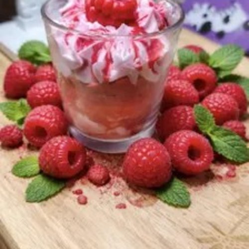 Bougie gourmande framboise