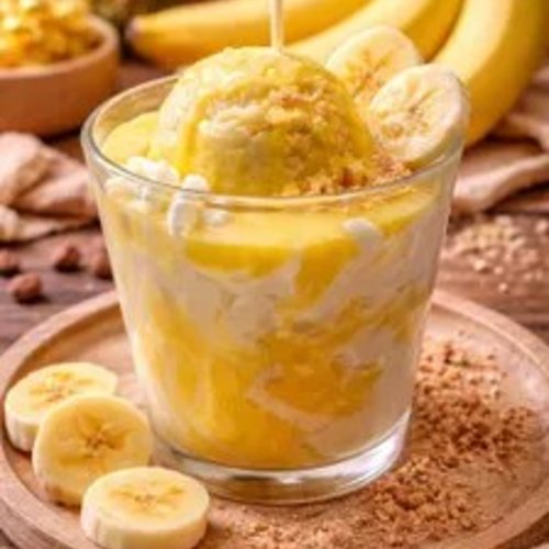 Bougie gourmande banane
