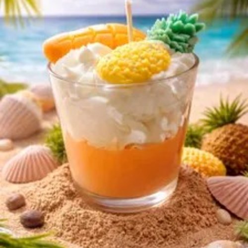 Bougie gourmande mangue ananas