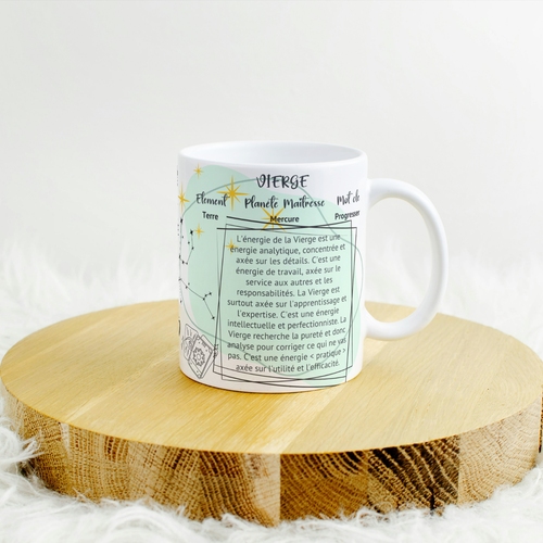 Mug horoscope signe vierge