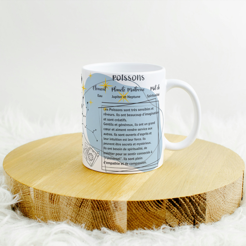 Mug horoscope signe poisson