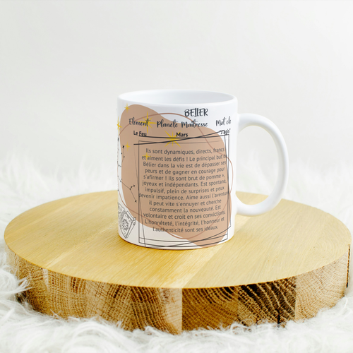 Mug horoscope signe bélier