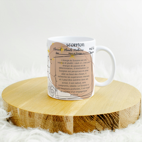 Mug horoscope signe scorpion