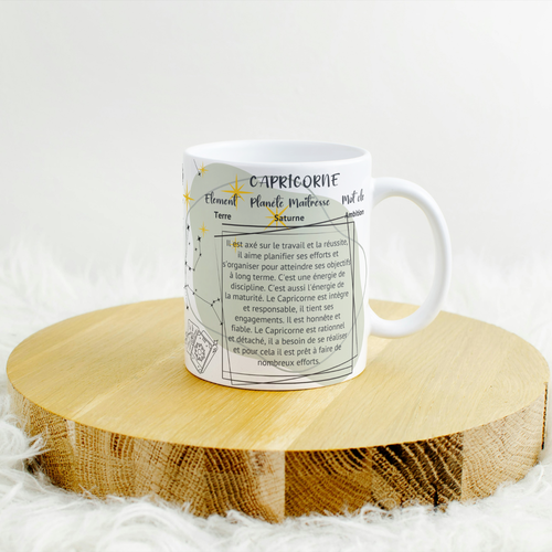 Mug horoscope signe capricorne