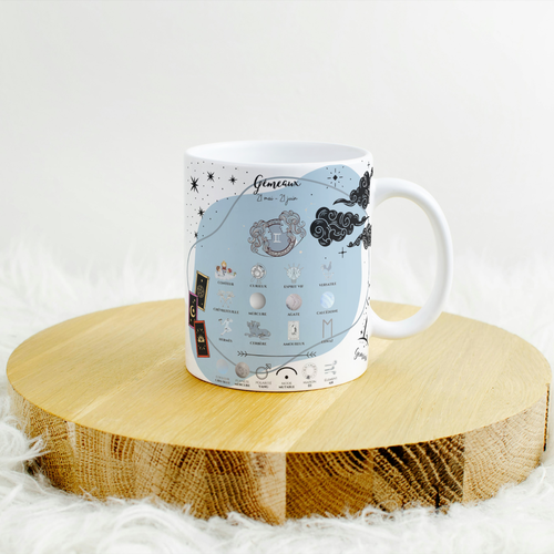 Mug horoscope signe gémeau
