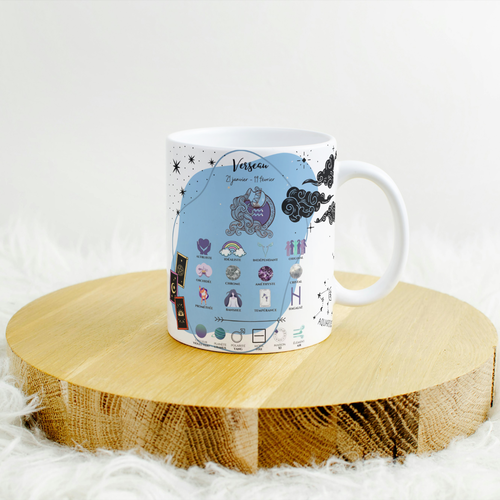 Mug horoscope signe verseau