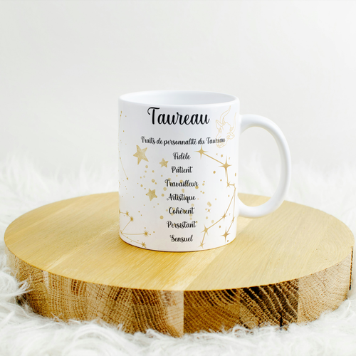 Mug horoscope signe taureau