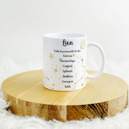 Mug horoscope signe lion