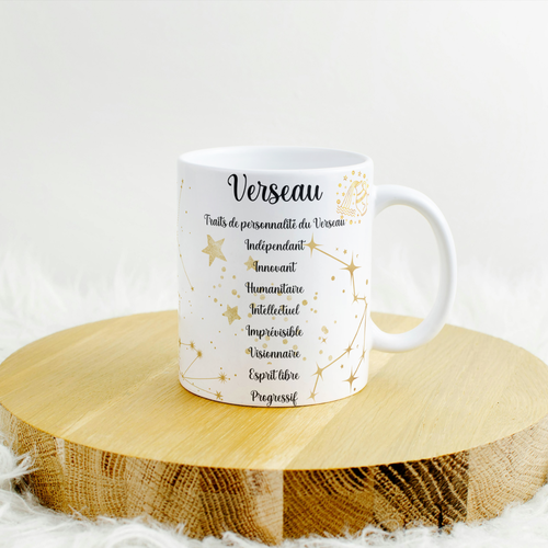 Mug horoscope signe verseau
