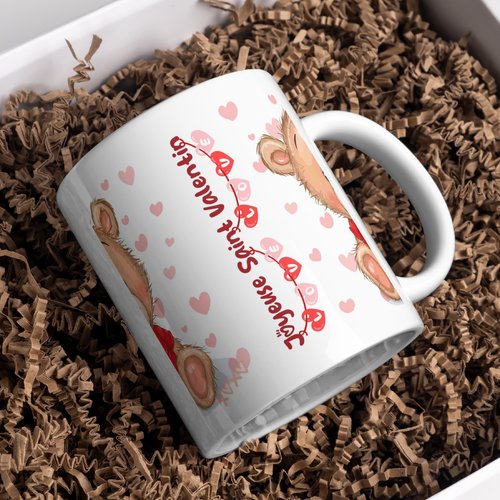 Mug saint valentin personnalisé