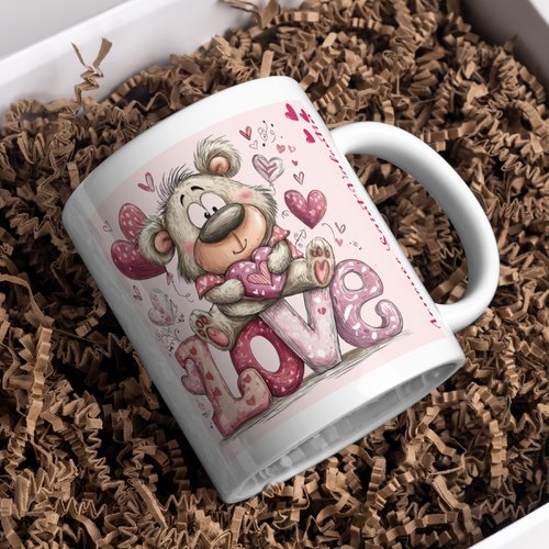 Mug saint valentin personnalisé