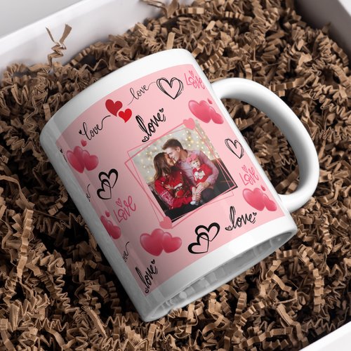 Mug saint valentin personnalisé
