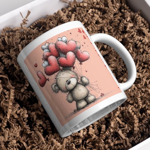 Mug saint valentin personnalisé