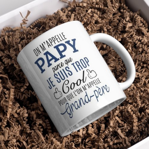 Mug papy personnalisé