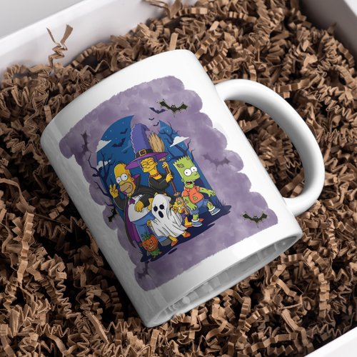 Mug halloween simpson