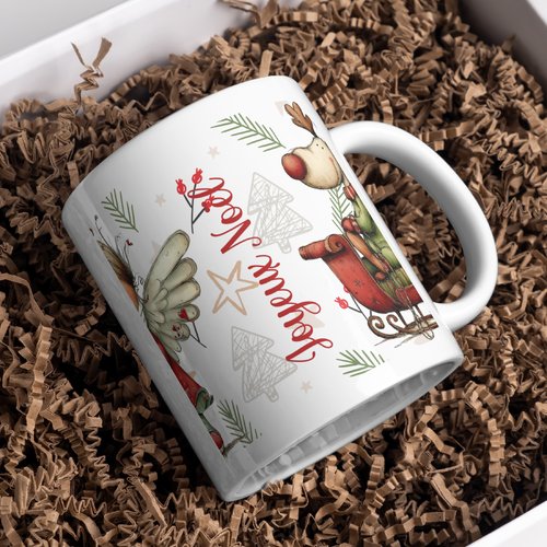 Mug noël personnalisé