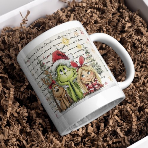 Mug noël grinch