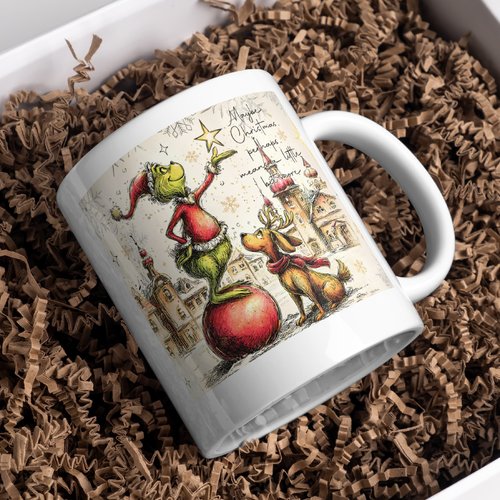 Mug noël grinch