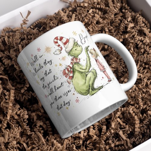 Mug noël grinch