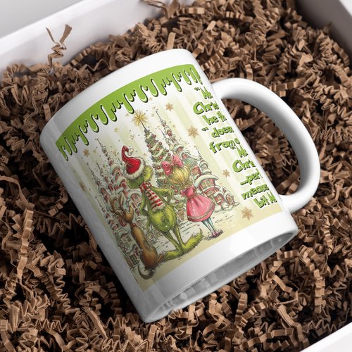Mug noël grinch