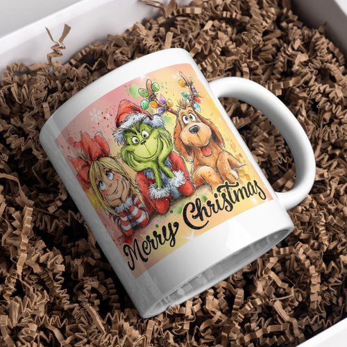 Mug noël grinch