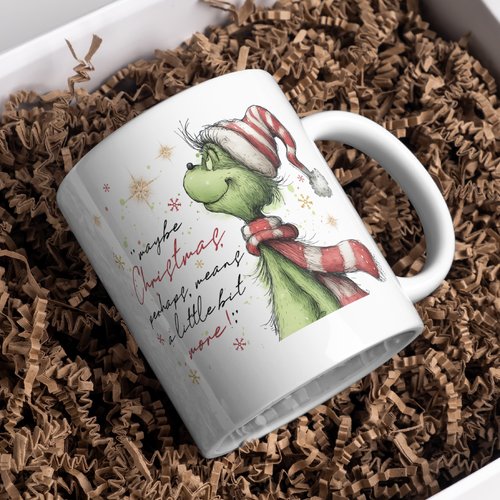Mug noël grinch