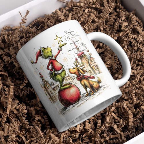 Mug noël grinch