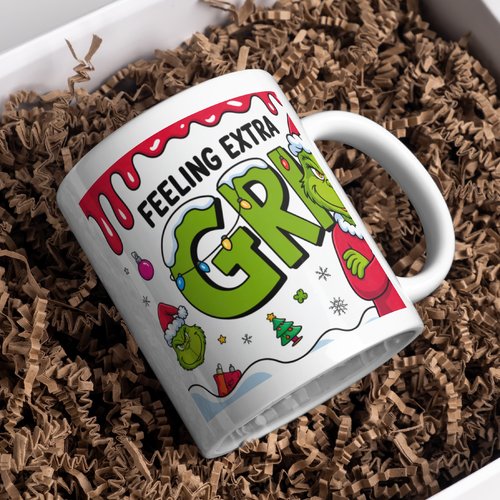 Mug noël grinch