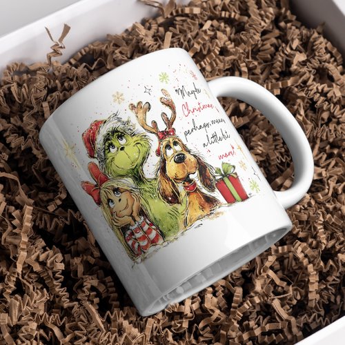 Mug noël grinch