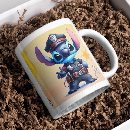 Mug stitch policier