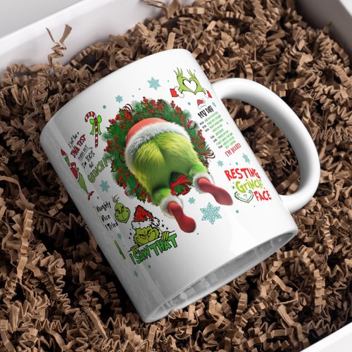 Mug noël grinch