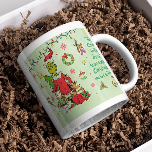 Mug noël grinch