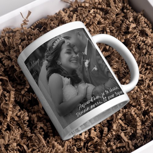 Mug photos de mariage
