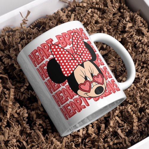 Mug minnie mickey personnalisé