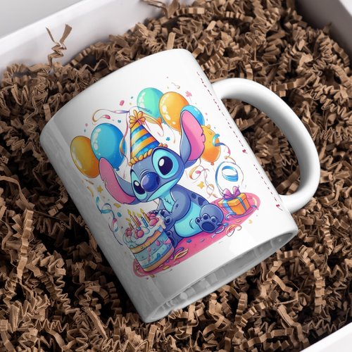 Mug stitch anniversaire