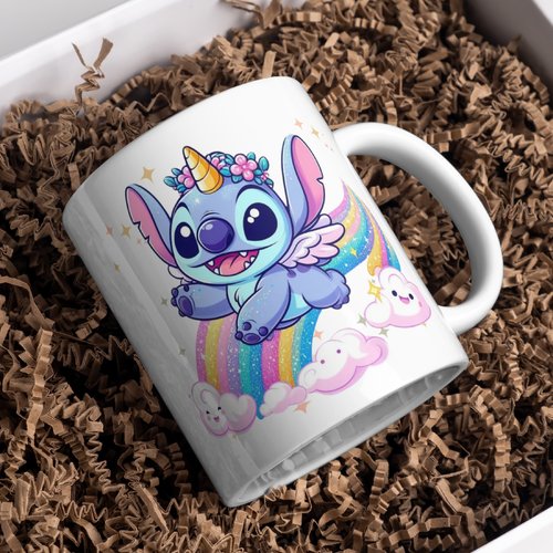 Mug stitch licorne