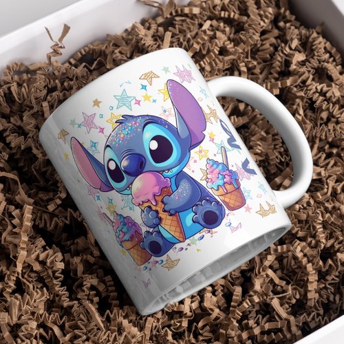 Mug stitch glace personnalisé