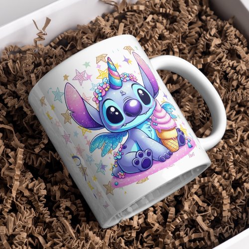 Mug stitch glace personnalisé