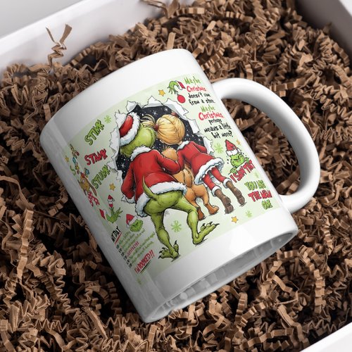 Mug noël grinch