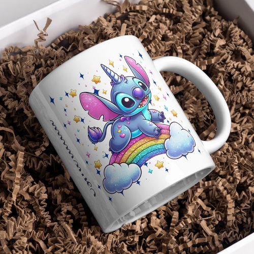 Mug stitch licorne