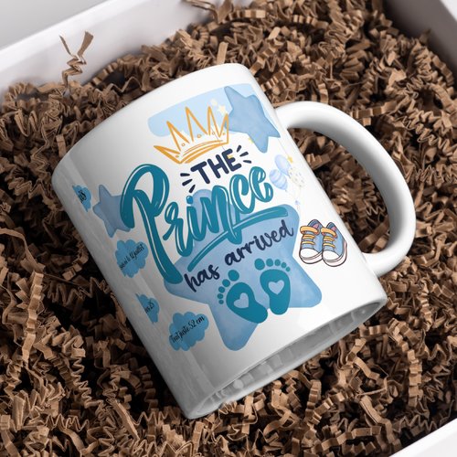 Mug naissance bébé garcon
