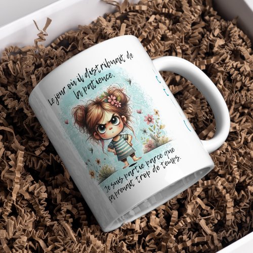 Mug humour personnalisé