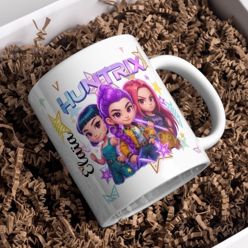 Mug huntrix personnalisé
