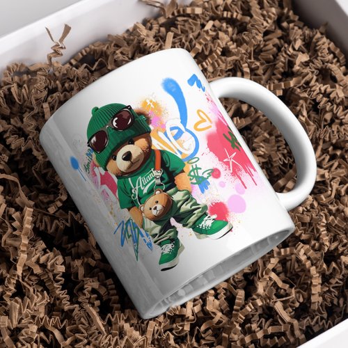 Mug thème graffiti tag personnalisé