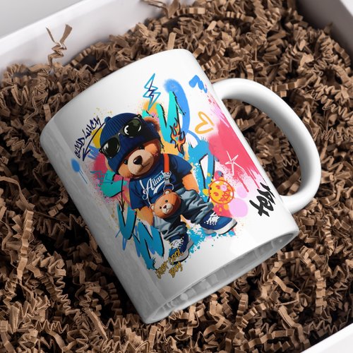 Mug thème graffiti tag personnalisé