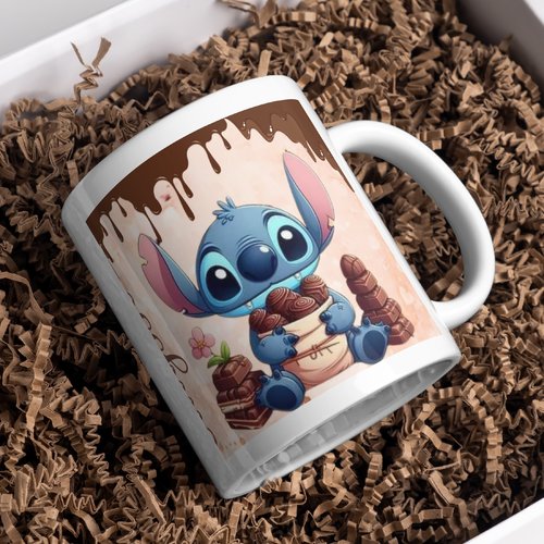 Mug stitch chocolat