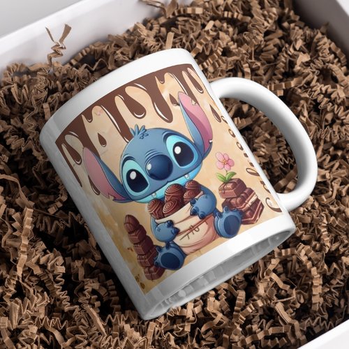 Mug stitch chocolat